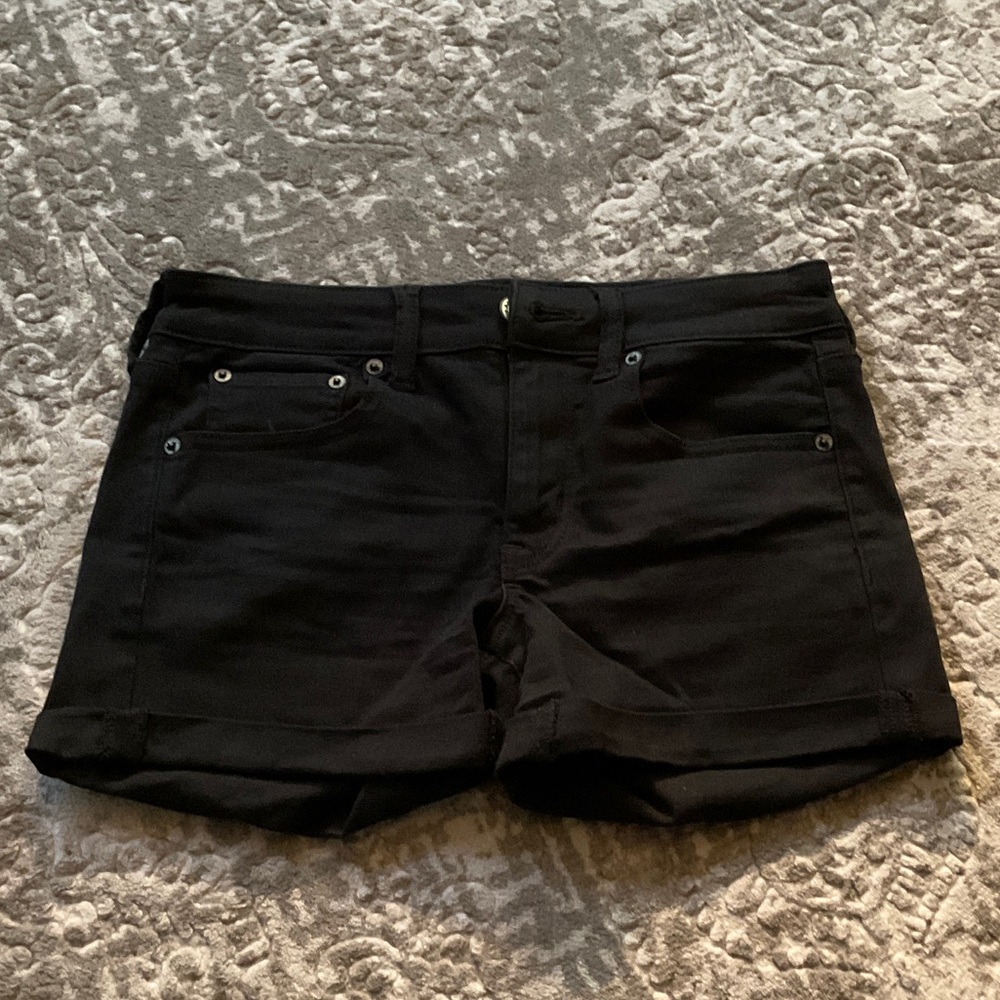 American Eagle Outfitters Black Jean Shorts